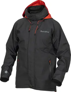 Westin W6 Rain Jacket Regnjakke - Steel Black