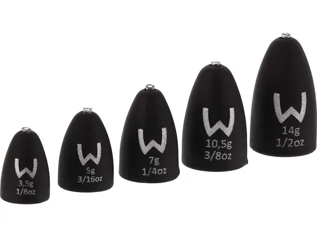 Westin Add-It Tungsten Bullet Weights 2p 10,5g Matte Black 