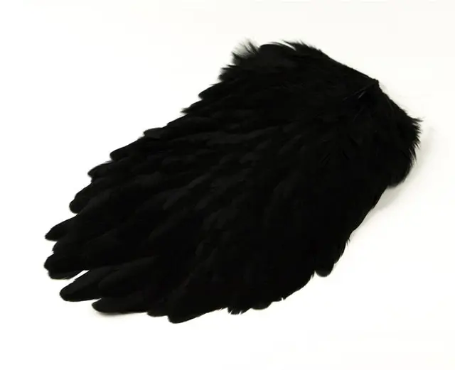 Whiting 4B Hen Saddle Black Black  hønesaddel 