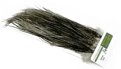 Whiting Hebert Pro Grade Saddle DGrizzly Naturfarget t&#248;rrfluehackle