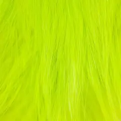 Whiting Bird Fur Fl. Green Chartreuse Fluene blir enda mer levende