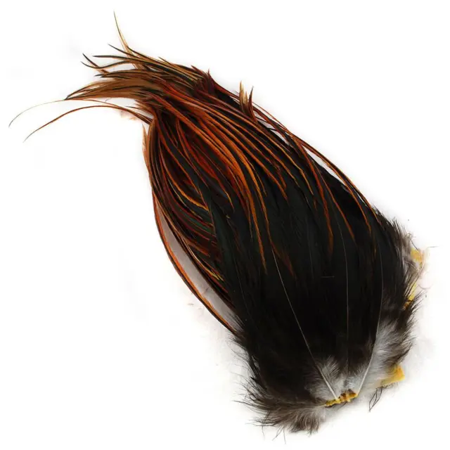 Whiting Bugger Pack Furnace Lange fjær med naturlig tapering 