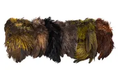 Whiting Coq De Leon Mayfly Tailing Pack Badger Pale Yellow