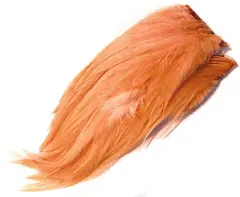 Whiting Bugger Pack Dyed Salmon Lange fj&#230;r med naturlig tapering