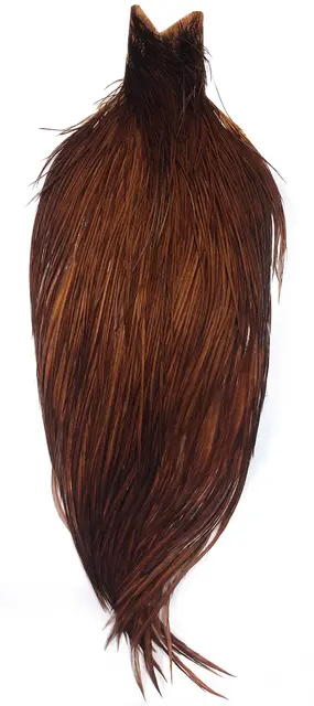 Whiting Dry Fly Cape Brown Pro Grade gradering 