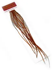 Whiting 100&#39;s Saddle Burnt Orange #18 100 hackle fra saddel av h&#248;y kvalitet