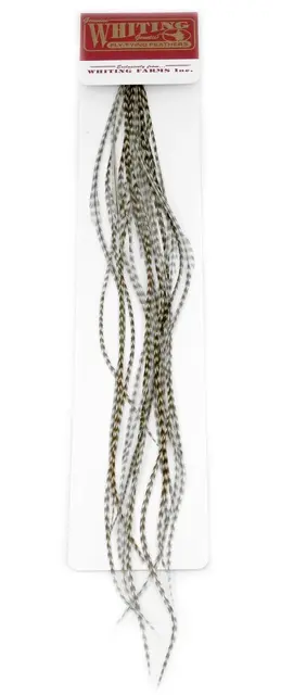 Whiting 100's Saddle Dun Grizzly #14 Dun Grizzly krok #14 