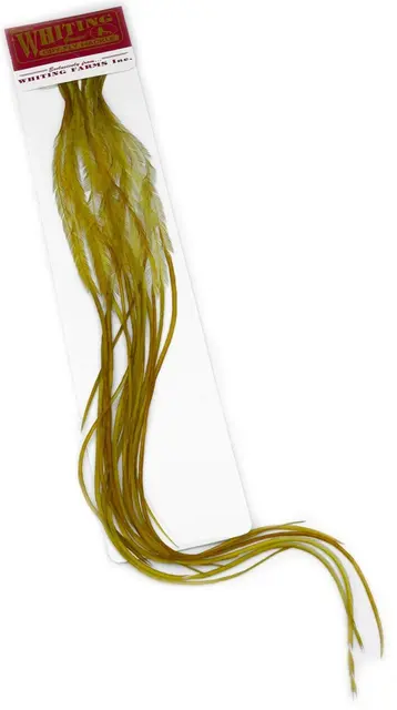 Whiting 100's Saddle White dyed #14 White dyed Golden Olive #14 