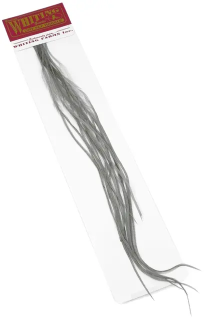 Whiting 100's Saddle White dyed #14 White dyed Medium Dun #14 