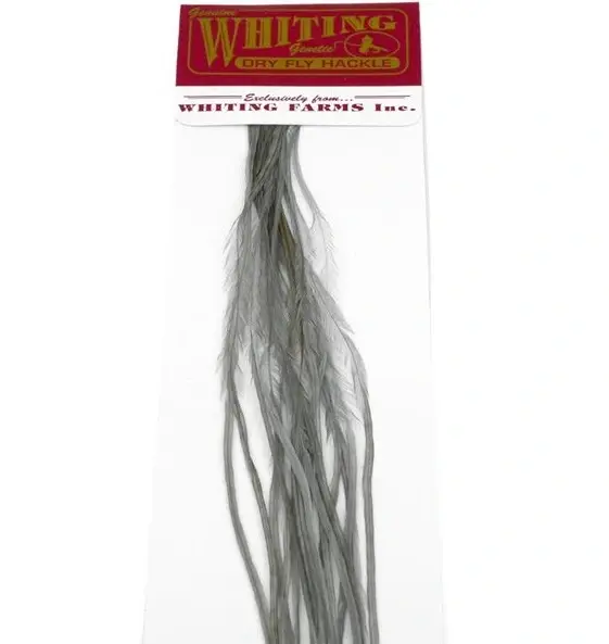 Whiting 100's Saddle White dyed #14 White dyed Medium Dun #14 