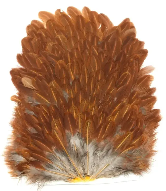 Whiting 4B Hen Saddle Brown Brown hønesaddel 