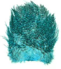 Whiting 4B Rooster Saddle Grizzly Silver Grizzly Silver Dr Blue hanesaddel