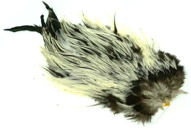 Whiting 4B Rooster Saddle Silver Badger Flotte hanesaddler med myke og avrundede 