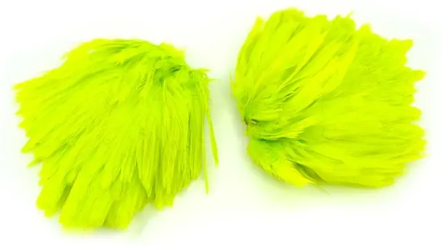 Whiting American Streamer Pack White dyed Fl. Yellow Chartreuse 