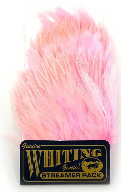 Whiting American Streamer Pack White dyed Shell Pink 
