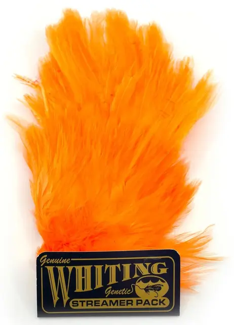 Whiting American Streamer Pack White dyed Shrimp Orange 