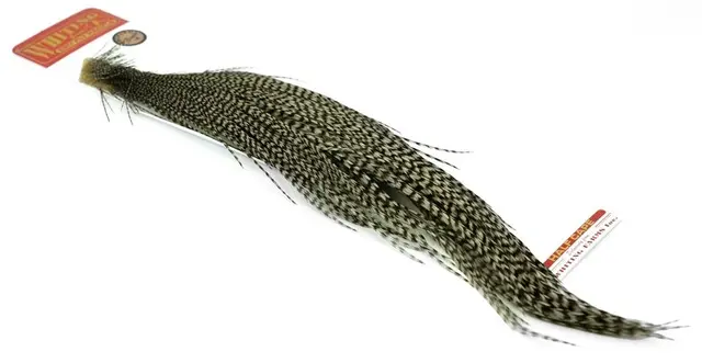 Whiting Bronze 1/2 Cape Grizzly dyed Dun 