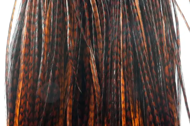 Whiting Hebert Pro Grade Saddle Grizzly dyed Coachman Brown 