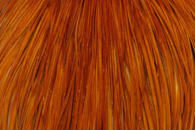 Whiting Pro Grade Cape Medium Ginger Nakkefjær av høy kvalitet til tørrfluer 