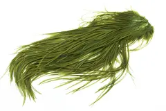 Whiting Dry Fly Saddle Dark Olive Bronsegradering