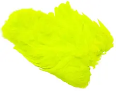 Whiting Rooster SH/C White White dyed Fl. Yellow Chartreuse