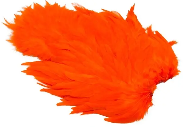 Whiting Rooster SH/C White White dyed Orange 