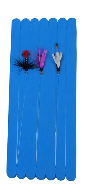 Wiggler Fluekast Dobbelfluer Ferdig kroksett 
