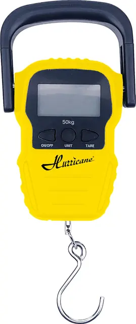 Hurricane Digitalvekt 0-50kg Godkjent for storfiskregistrering 