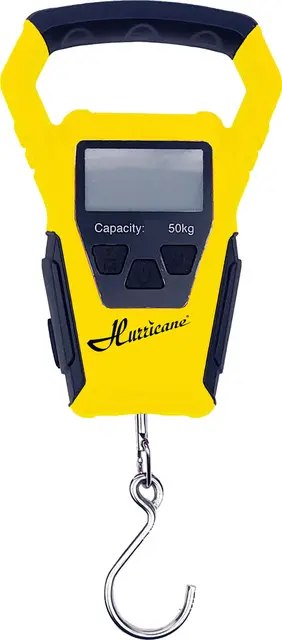 Hurricane Digitalvekt 0-50kg vanntett Godkjent for storfiskregistrering 