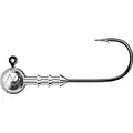 Mustad Jig Head Big Game Jighode med ekstra grov krok - 3 stk