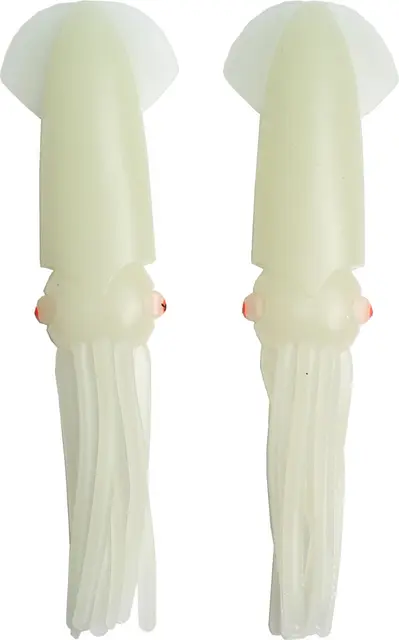 Sunlight Squid 12cm Selvlysende 