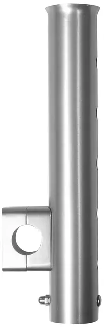 Wiggler Stangholder For Rør 25mm feste - Silver 