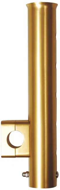 Wiggler Stangholder for rør 25mm feste - Gull 