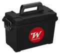 Winchester Ammo Case Waterproof Black To vanntette ammunisjonsbokser