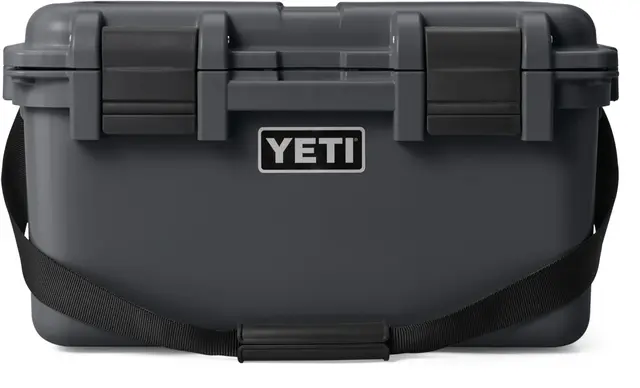 Yeti LoadOut GoBox 30 Charcoal Vanntett og sikker oppbevaringsboks 