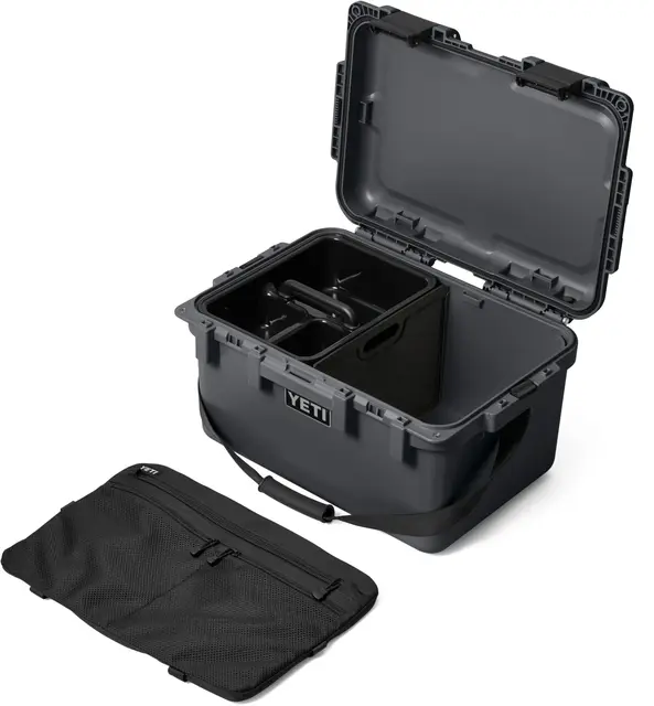 Yeti LoadOut GoBox 30 Charcoal Vanntett og sikker oppbevaringsboks 