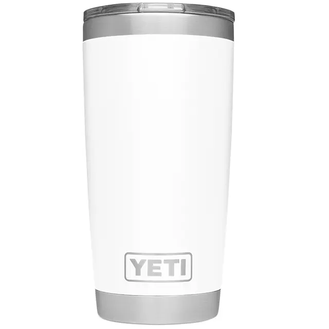 Yeti Rambler Tumbler 20  White 591ml Godt isolert termokopp 