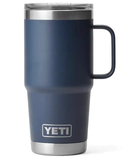 Yeti Rambler Travel Mug Navy 591ml Godt isolert reisekopp med drikkelokk 