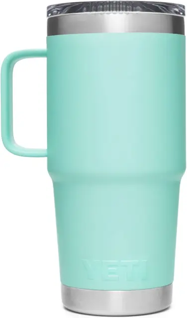 Yeti Rambler Travel Mug Seafoam 591ml Godt isolert reisekopp med drikkelokk 