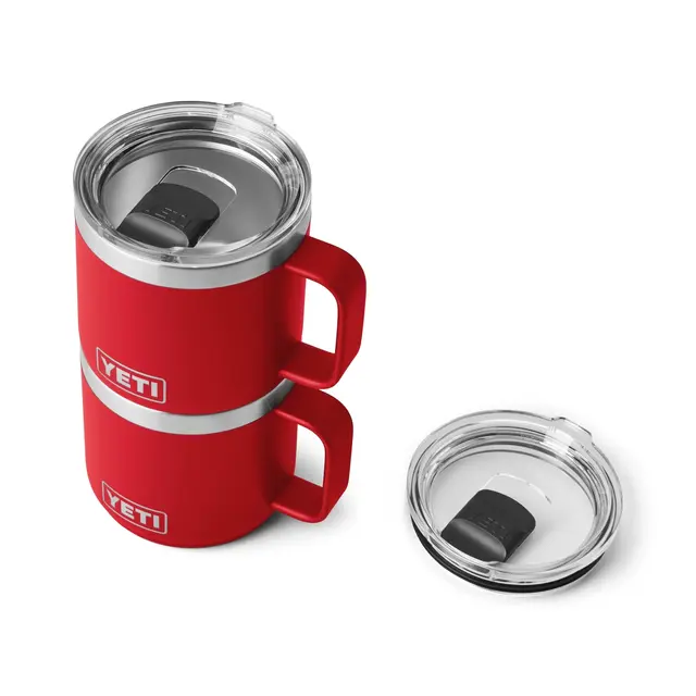 Yeti Rambler 14 Mug 2.0 414ml Rescue Red Stor og allsidig termoisolert turkopp 