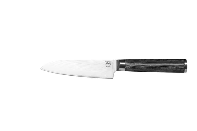 Øyo Opal Santoku Universalkniv Sort skaft, 11,5cm 