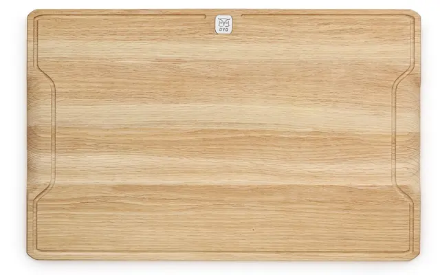 Øyo Gourmetfjøl i eik Fjøl med avrenningsspor langs kanten 