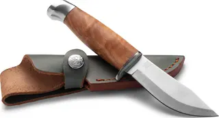 &#216;yo Geilo Junior Slirekniv 19,5 cm Med l&#230;rslire og oliventre