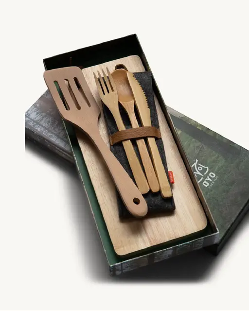 Øyo Frøya gavesett Turfjøl, turbestikk og turstekespade 