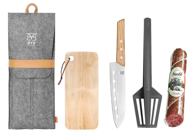 Øyo Trio & Pers kjøkken italiensk snabb Tursett og spekepølse 