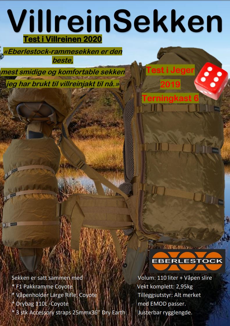 Villreinsekken Test Jeger 2019